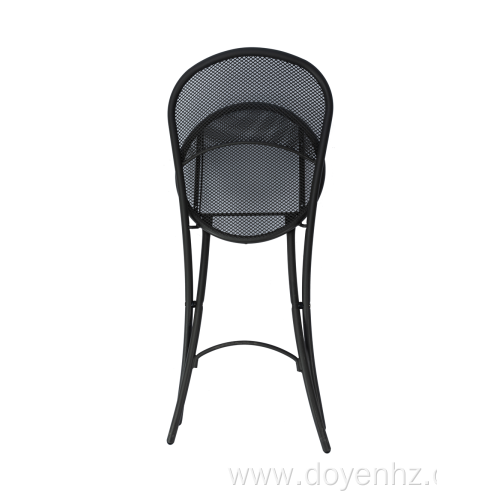 Outdoor Metal Mesh Folding Chair